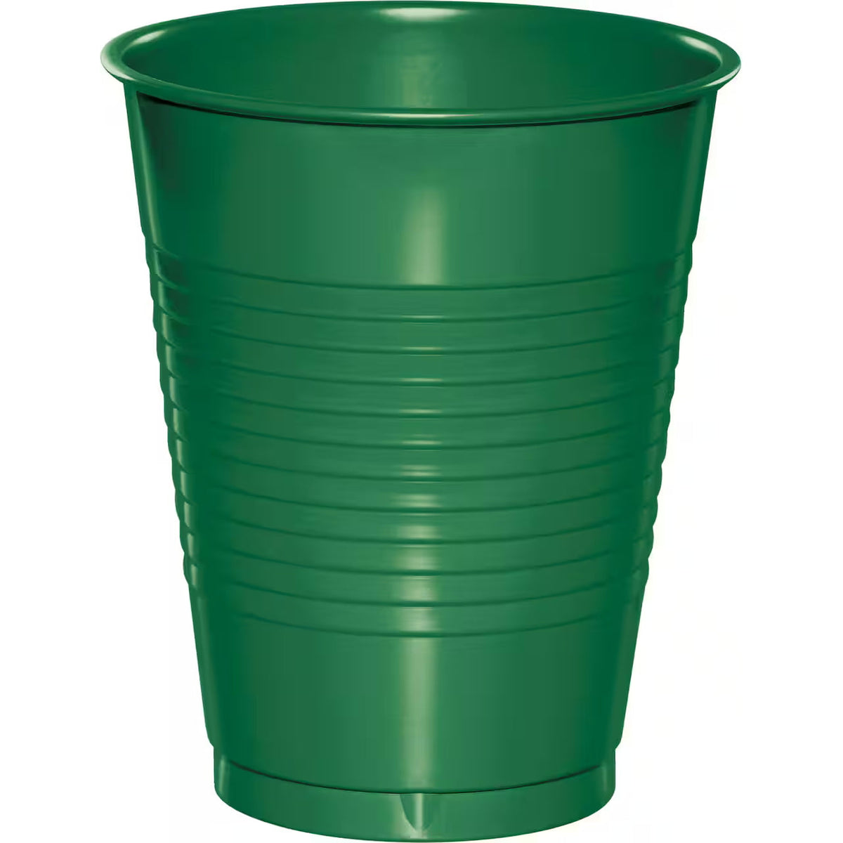 16oz Emerald Green Plastic Cups, 20 Count