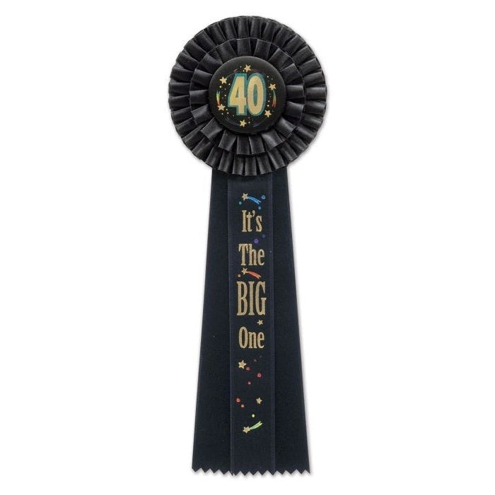 40 It's The Big One Deluxe Rosette