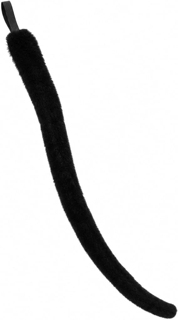 Long Black Cat Tail