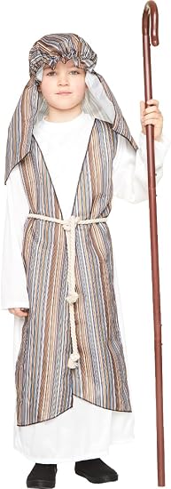 Wise Man Bible Shepherd Boy's Costume - Large 7-8