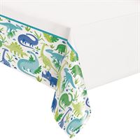 Dinosaur Party Plastic Table Cover 54"x84"