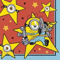 Minions 3 Luncheon Napkins, 16 Count