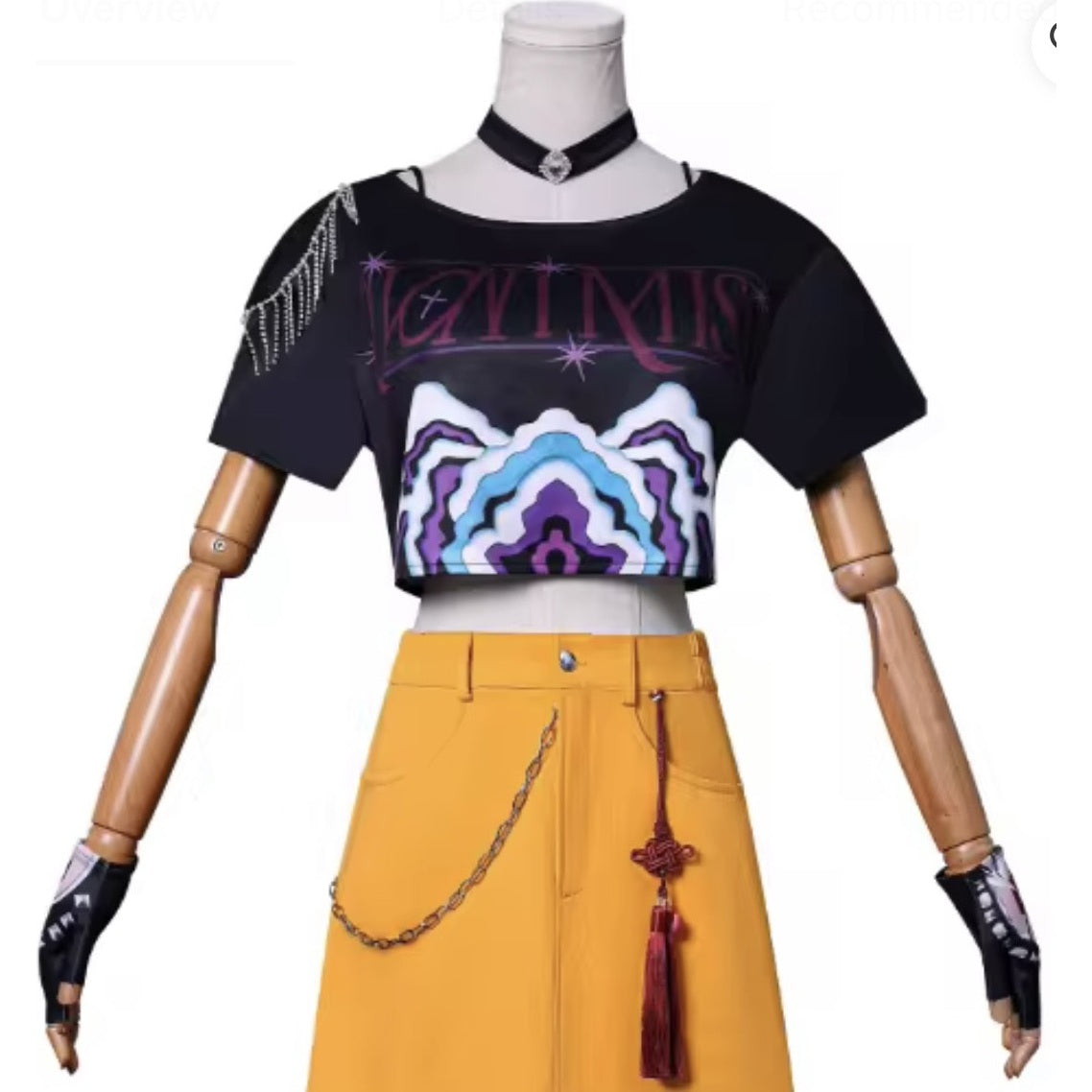 Adult KPop Mira Costume, Size Medium