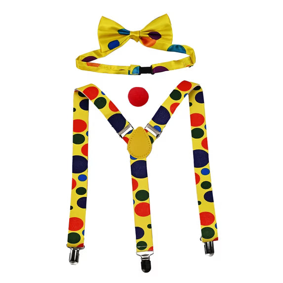 Adult's Circus Clown Costume Accessory Kit