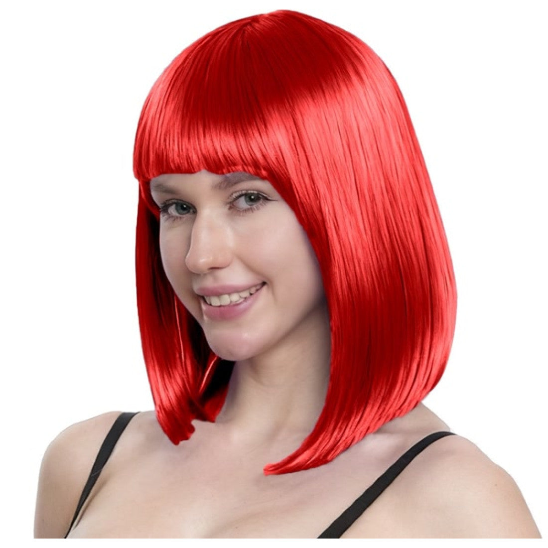 Long Red Bob Wig