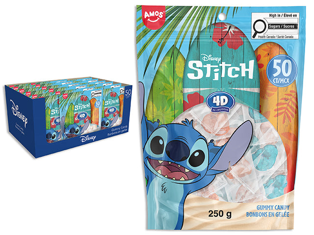 Disney Stitch Gummies in Resealable Bag, 50 Count