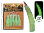 Glow-In-The-Dark Witch Fingers, Set of 10