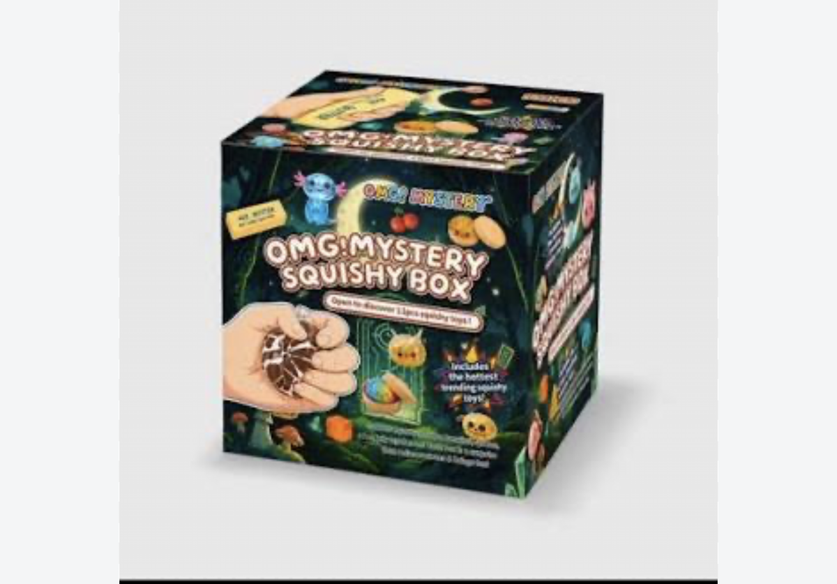 OMG! Mystery Squish Surprise Box, 11 mystery squishes