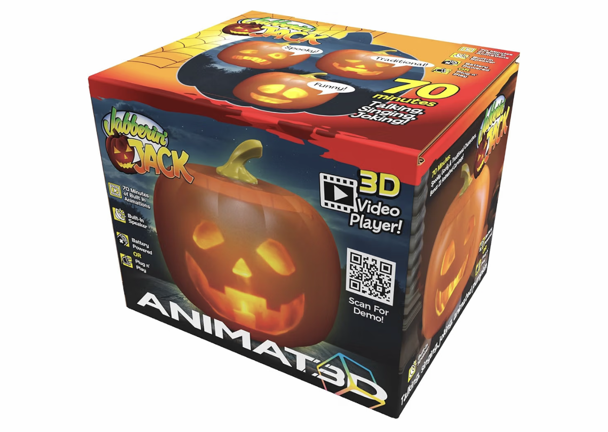 Jabberin’ Jack Animated Pumpkin