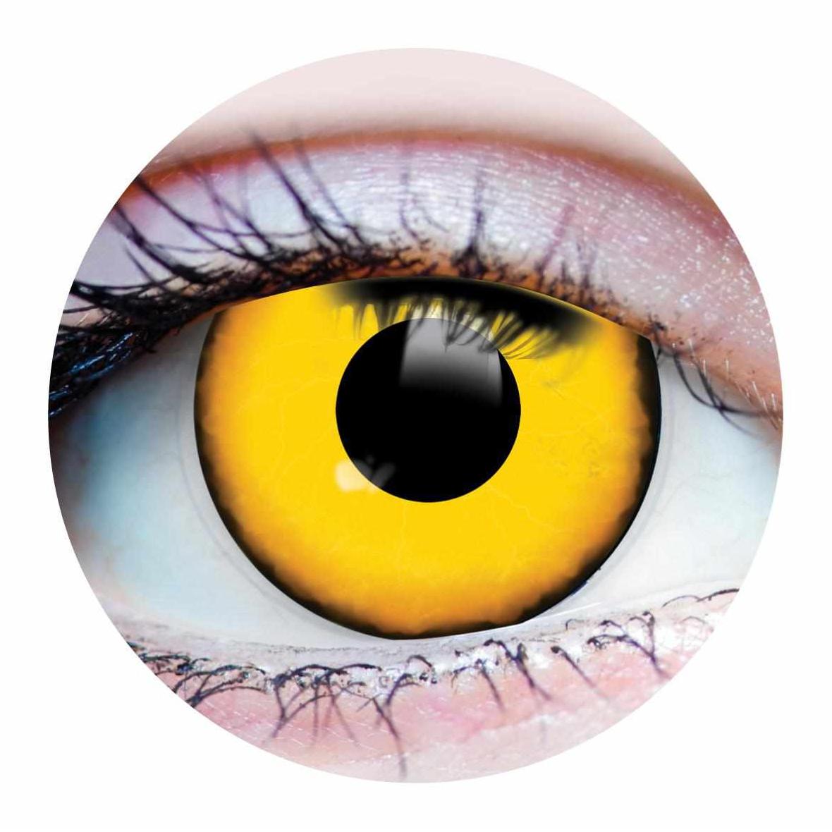 Primal Villain Yellow Colored Contact Lenses Party Stuff — free download