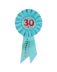30th Birthday Award Ribbon