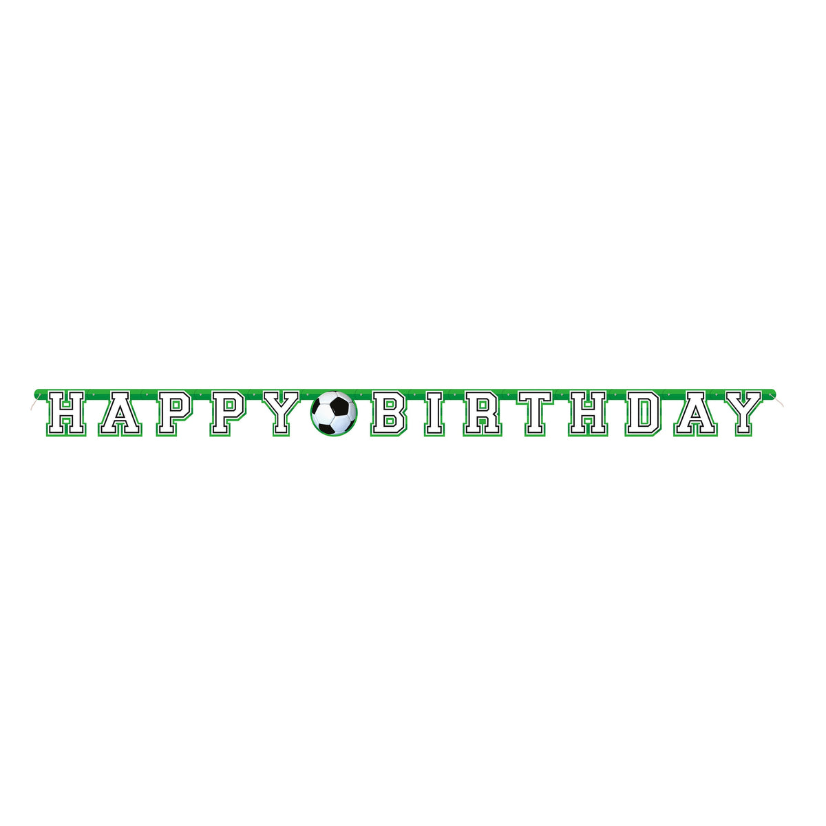 Soccer Add-An-Age Birthday Banner, 7 ft