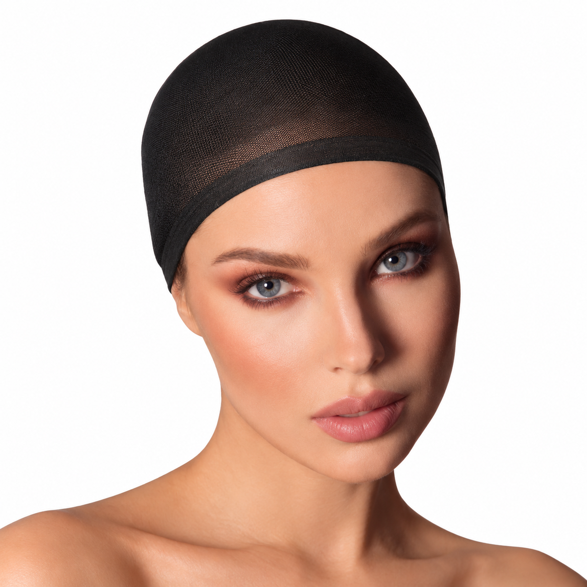 Black Wig Cap