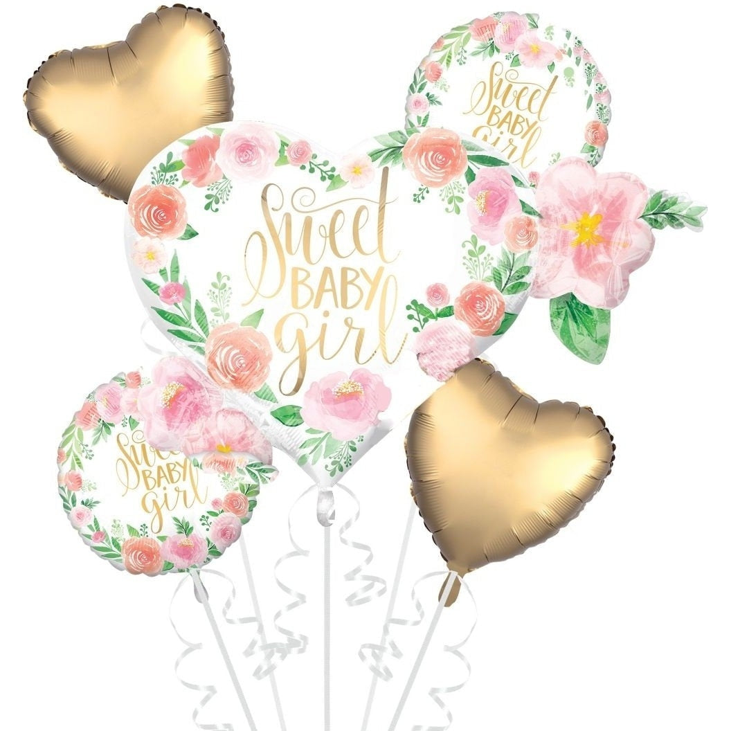 Foil Balloon - Bouquet Floral Baby
