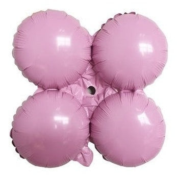 Foil Balloon - Quad 30" Baby Pink