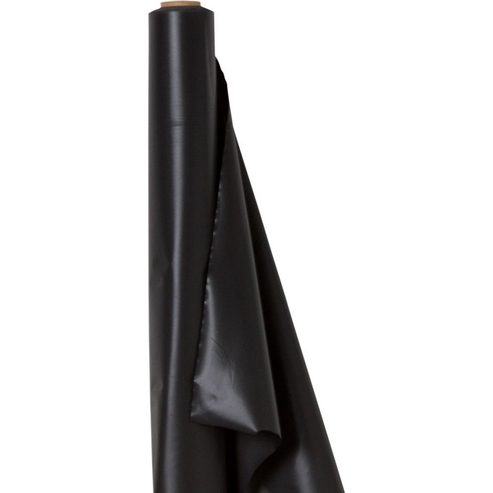 Jet Black Solid Table Roll, 40" X 100'