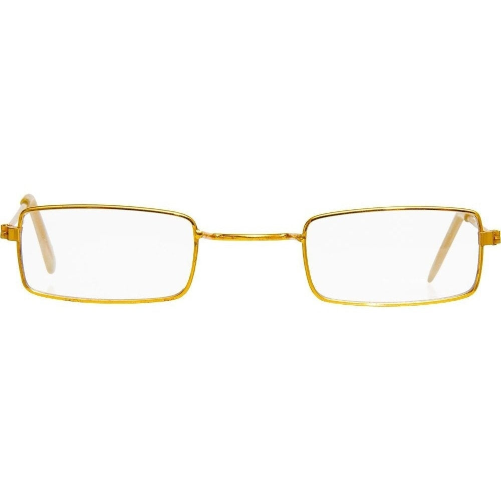 Mr. & Mrs. Santa Plastic Square Glasses