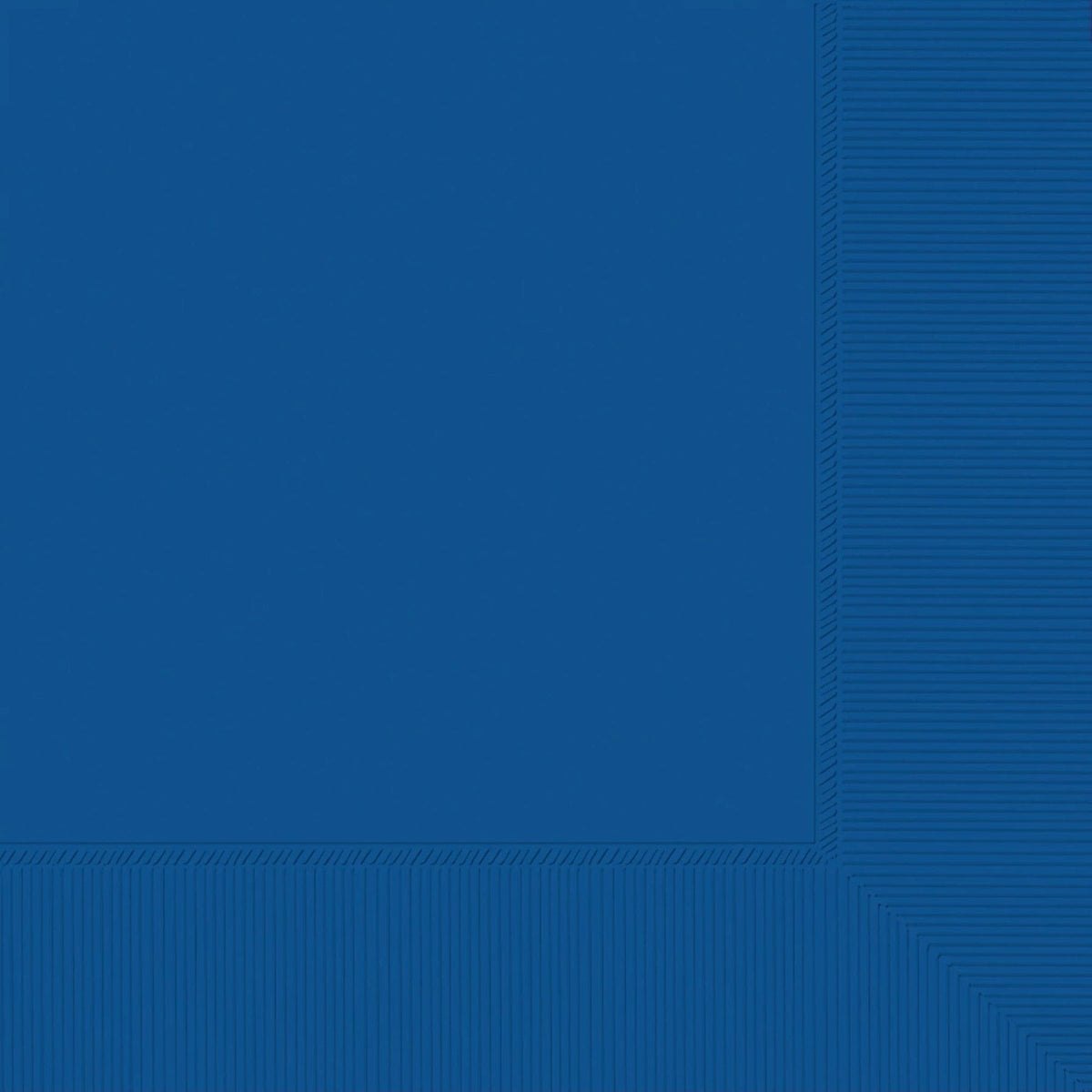 Beverage Napkins, 40 Count. - Bright Royal Blue