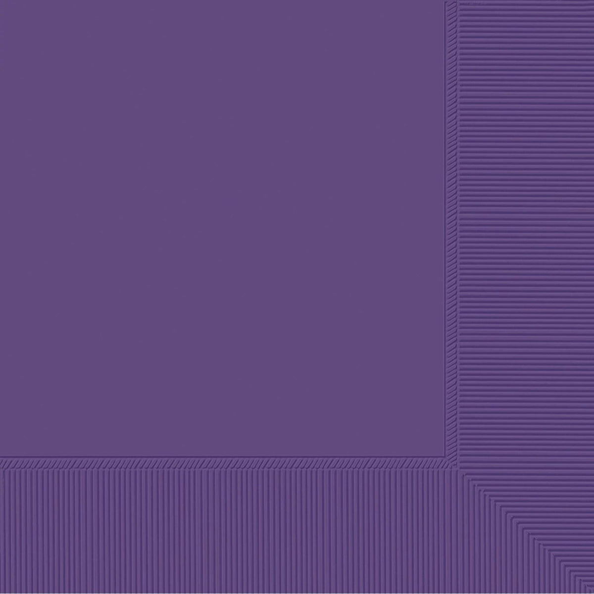 Beverage Napkins, 40 Count. - Purple