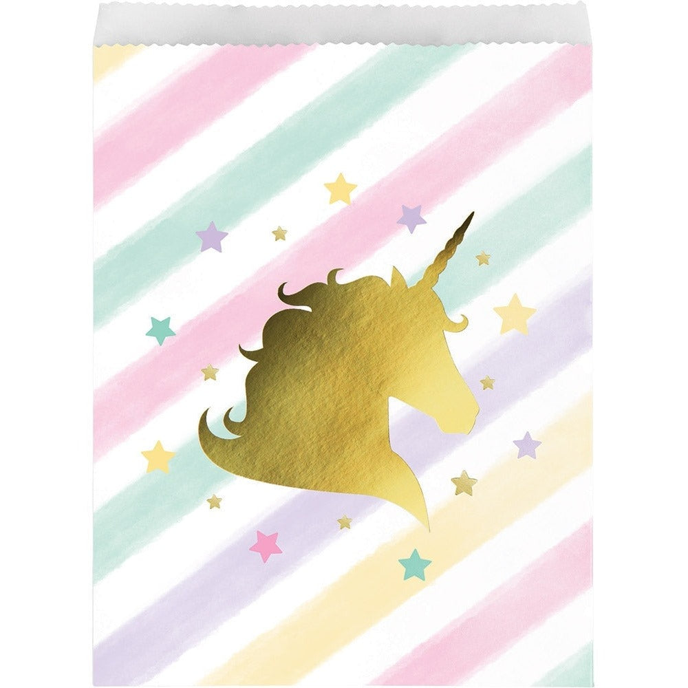 Sparkle Unicorn Treat Bags