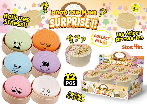 Squishy Dumpling Mystery Surprise Moody Face Series