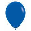 11" Royal Blue Sempertex Latex Balloons, 50/Bag