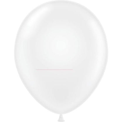 11" Tuftex Balloons 100 Per Package Clear