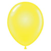 11" Tuftex Balloons 100 Per Package Clear Yellow
