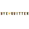 "Bye Quitter" Retirement or Work Departure Letter Banner