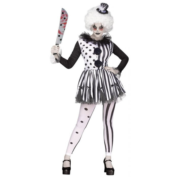 Adult Killer Clown Costume, Size Medium
