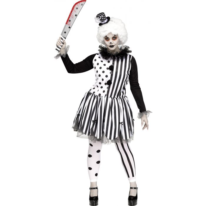 Killer Klown Female Costume - Plus Size 1X (16-20)