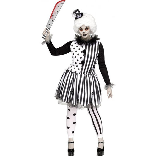 Killer Klown Female Costume - Plus Size 1X (16-20)