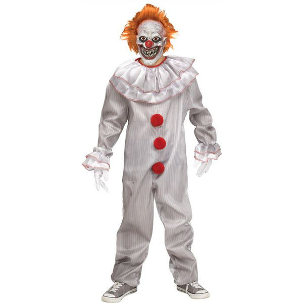 Carnevil Clown Child Halloween Costume, Size Medium 8-10