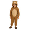 E-Z Capybara Hooded Jumpsuit Child-Size Costume, Large 12-14