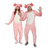 E-Z Axolotl Adult-Sized Hooded Jumpsuit Costume