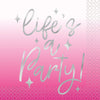 16 Dance Party Beverage Napkins