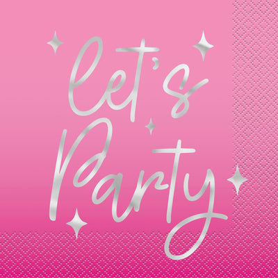 16 Dance Party Luncheon Napkins