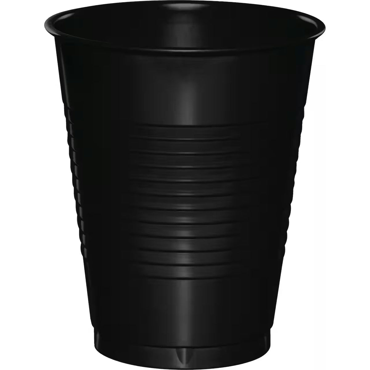16oz Plastic Tumbler Black, 20 Count