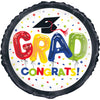 18" Bulk Letter Graduate Foil Balloon