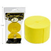 2-Pack Yellow Crepe Streamer, 81ft Each