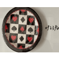 24 Casino Themed Paper Plates 9"