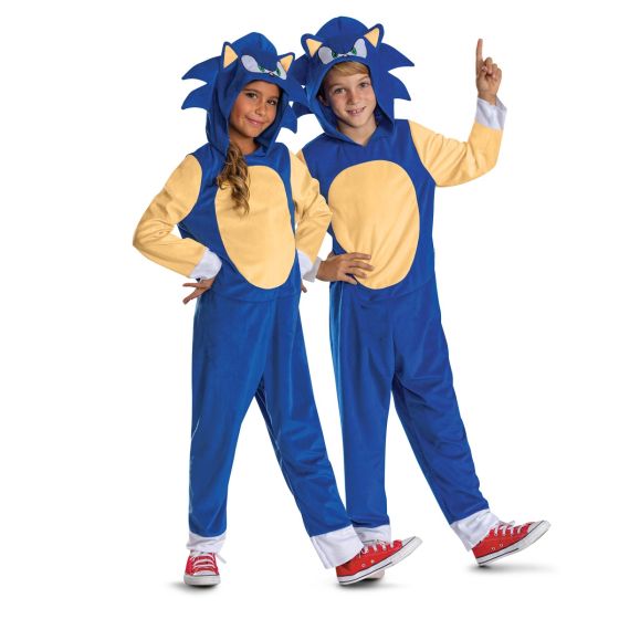 Sonic Classic Jumpsuit Costume (Child Size 4-6)