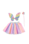 Rainbow Sequins Skirt, Wings & Wand, Size 4-6