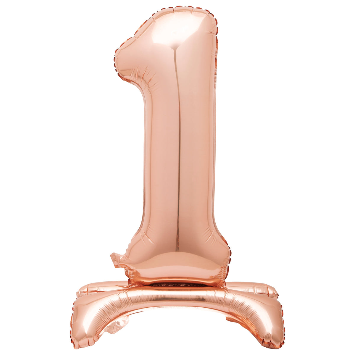 30" Rose Gold Foil Number Balloon - Number 1