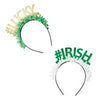 4 Foil St. Patrick's Day Headbands