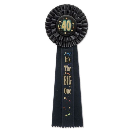 40 It's The Big One Deluxe Rosette