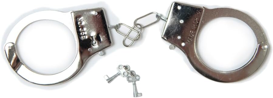 Police Handcuffs Costume Accessory