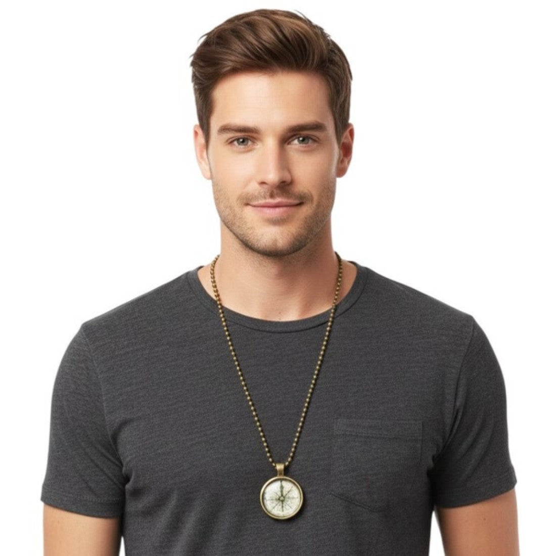 Pirate Compass Necklace