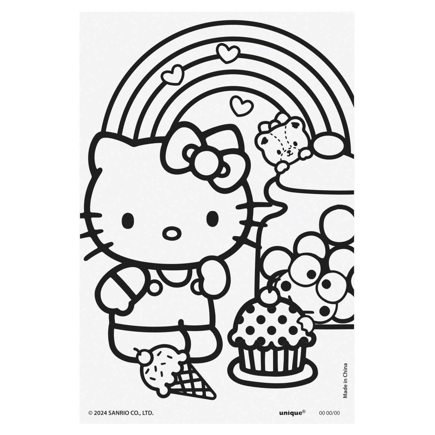 48 Count Hello Kitty Party Favor Pack