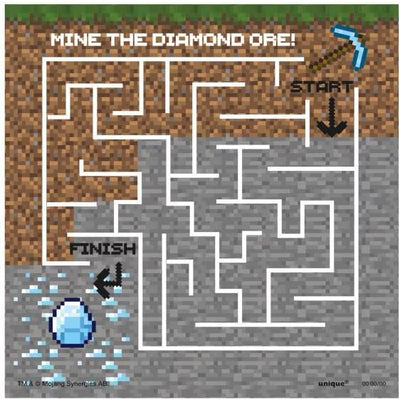 48 Minecraft Favor Pack